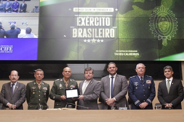 Dia do Exército é comemorado em reunião solene