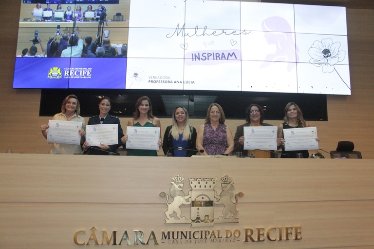Câmara homenageia “Mulheres que Inspiram”