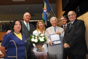 Aerto Luna homenageia Colégio Santa Bárbara