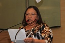 Aimée Carvalho elogia programa Trampolim