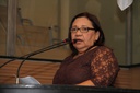 Aimée  Carvalho lamenta a perda de Eduardo Campos