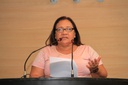 Aimée Carvalho parabeniza Vigilância Sanitária