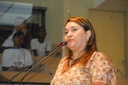 Aline denuncia falta de condições do Condica