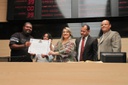 Aline Mariano homenageia Movimento Social e Cultural Cores do Amanhã