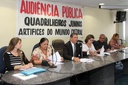 Almir Fernando realiza audiência pública em favor dos quadrilheiros