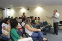 Alunos do Sesc visitam a Câmara e recebem aula sobre política