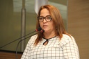 Ana Lúcia  lamenta ausência do Executivo  em Frente Parlamentar
