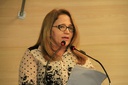 Ana Lúcia faz voto de menção honrosa a ex-secretária da Associação Nacional de História