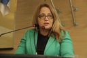 Ana Lúcia relata problemas causados pelas chuvas nas escolas