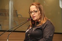 Ana Lúcia repercute audiência pública sobre feminicídio