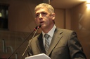 André Régis fiscaliza obras paralisadas