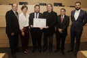 Câmara Ítalo-Brasileira de Comércio recebe homenagem da Câmara