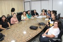 Comissão recebe visita da Secretaria da Mulher