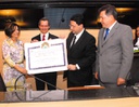 Homenagem ao escritor Antônio Campos 