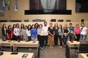 Estudantes da Unibras visitam a Câmara