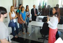 Estudantes de jornalismo visitam a Câmara