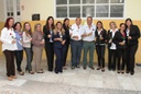Funcionárias são homenageadas pelo presidente da Câmara Municipal do Recife