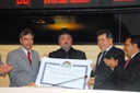 Geraldinho Lins recebe Medalha José Mariano