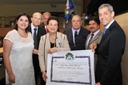 Graça Brennand recebe a Medalha José Mariano