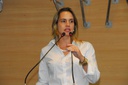 Isabella de Roldão parabeniza sala de aula bilíngue