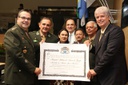 Maior medalha do Legislativo Municipal é entregue a Hospital Militar