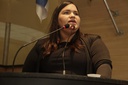Michele Collins critica segurança no Estado