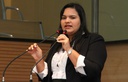 Michele Collins debate projeto que proíbe exposição de material pornográfico