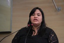 Michele Collins elogia atuação da delegada Gleide Ângelo