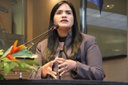 Michele Collins elogia trabalho realizado pela Visão Mundial