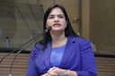 Michele Collins informa realização de obras na Rua Bruno Veloso