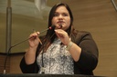 Michele Collins lembra os 11 anos da Lei Maria da Penha