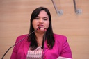 Michelle Collins  parabeniza o prefeito da cidade