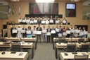 Parlamento Jovem toma posse no plenário da Câmara