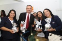Presidente da Câmara distribui mensagem de Natal