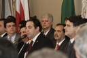 Presidente da Câmara participa da posse de secretariado do Estado 