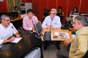 Presidente participa de debate na Rádio Jornal