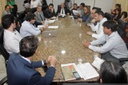 Representantes da PCR comparecem à Câmara para explicar projetos de lei