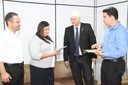 Representantes da Sociedade Bíblica do Brasil visitam a Câmara Municipal do Recife