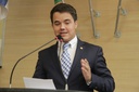 Rodrigo Coutinho faz primeiro discurso