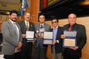 União dos Escritores do Brasil recebe homenagem da Câmara