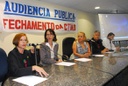 Vera Lopes faz audiência pública sobre fechamento do CTMO