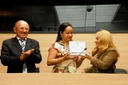 Vera Lopes homenageia nutricionistas