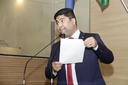 Vereador critica projetos em regime de urgência