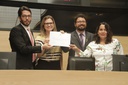 Vereador presta homenagem aos 70 anos do Sinjope