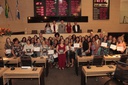 Vereadora faz homenagem aos gestores das unidades educacionais 