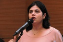 Vereadora homenageia Bebeth Perman
