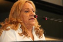 Vereadora saudou jornalistas e profissionais de saúde