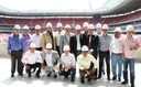 Vereadores conhecem Arena da Copa