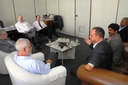 Vicente visita redação da Folha de Pernambuco
